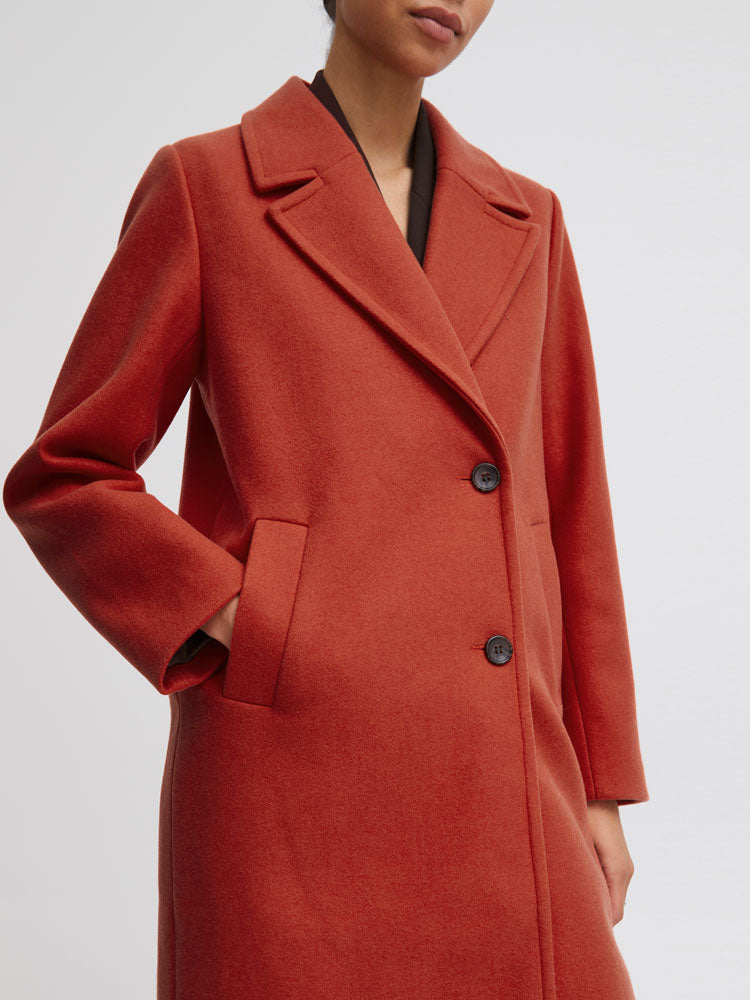 B Young ByCilia Coat Red