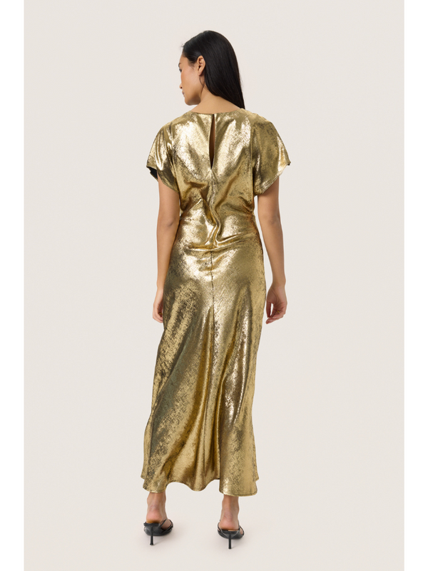 Soaked in Luxury SLMirmir Dress Gold - Renee's