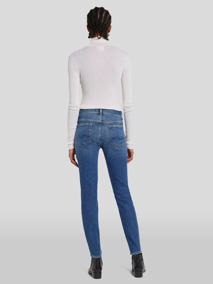 7 For All Mankind Roxanne Luxe Vintage Blueprint