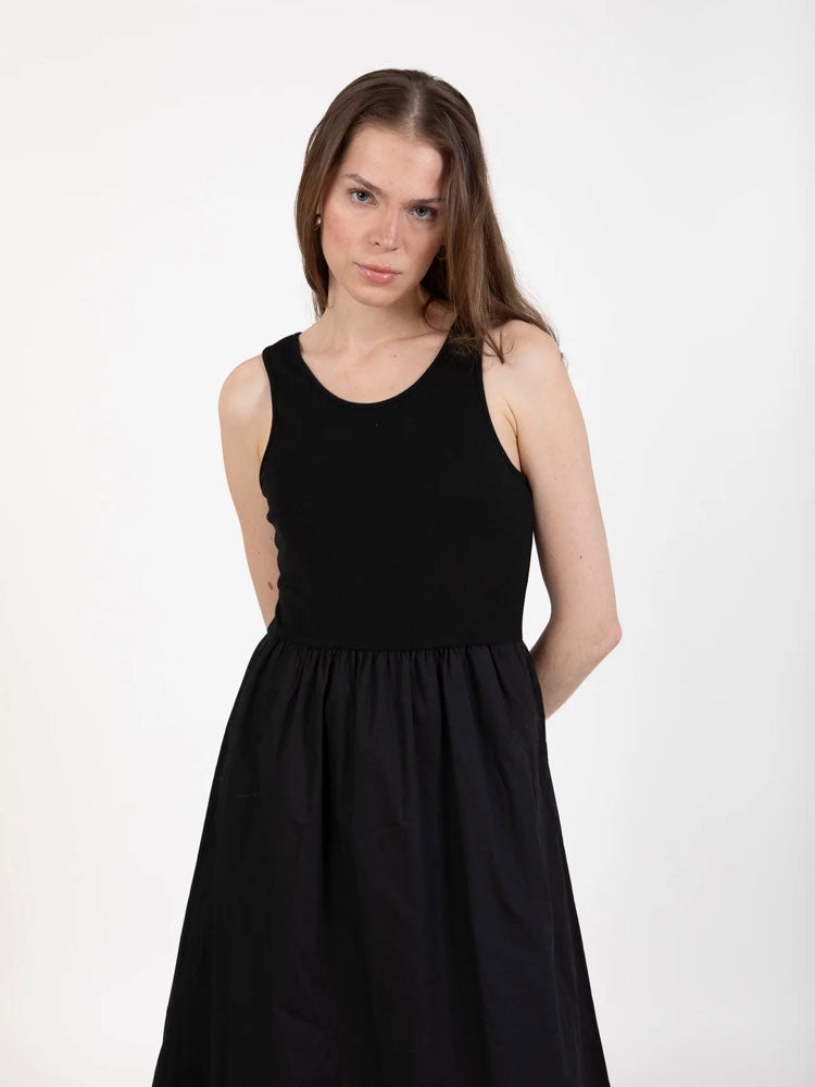 CC Heart Rylan Mix Dress Black