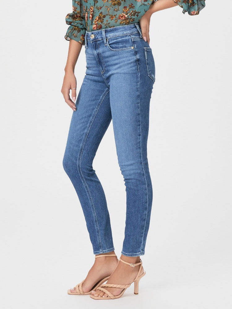 Paige Hoxton Ankle Jeans Painterly Distressed