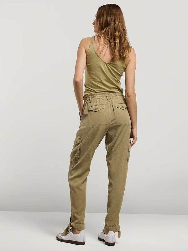 【新品未使用】MY_ NYLON CARGO PANTS[SUMI] Summum-Cargo-Tencel-Trousers-