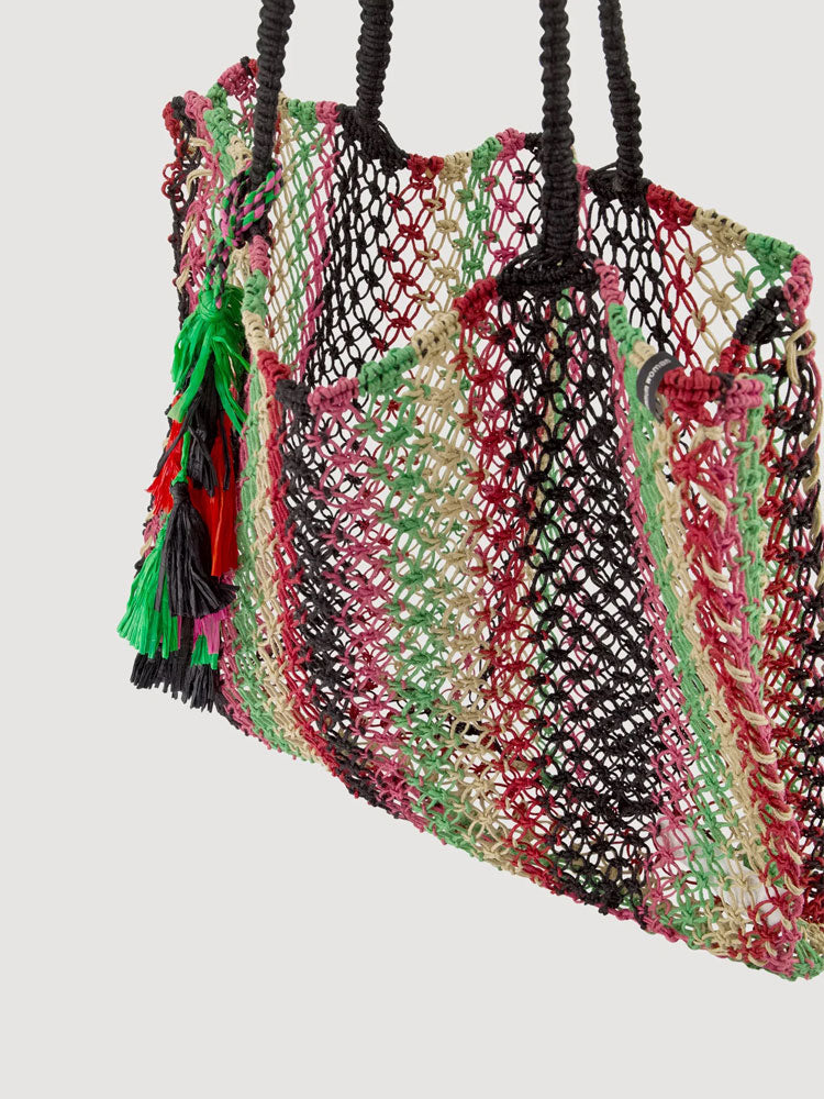 Summum Crochet Bag Multicolour