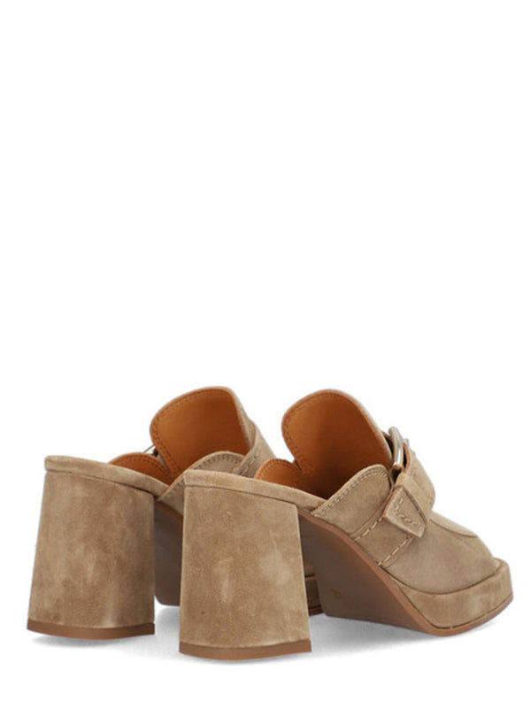 Tan hot sale mules uk