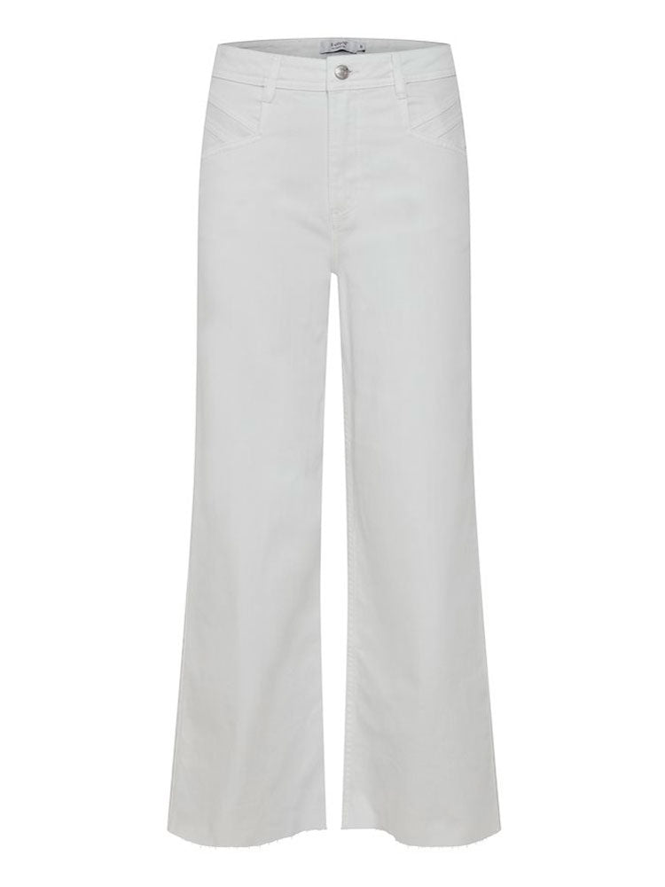 B Young ByKato ByKelona Wide Jeans Off White