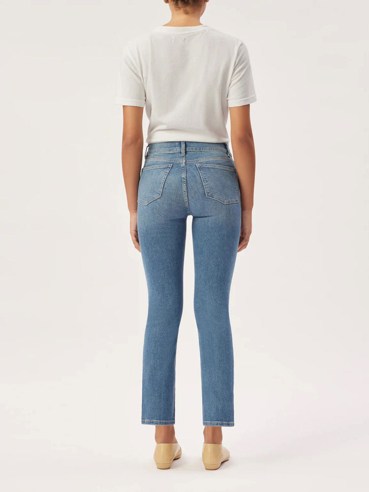 DL1961 Mara Straight Ankle Jeans Airway