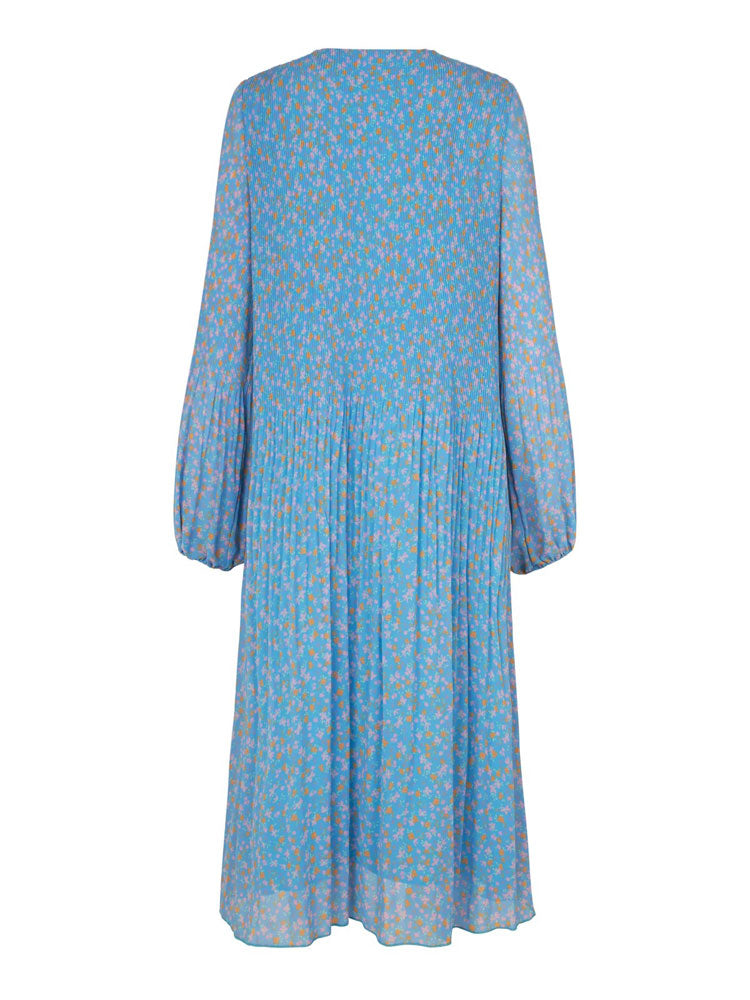 Cras Melindacras Dress Floral Blue