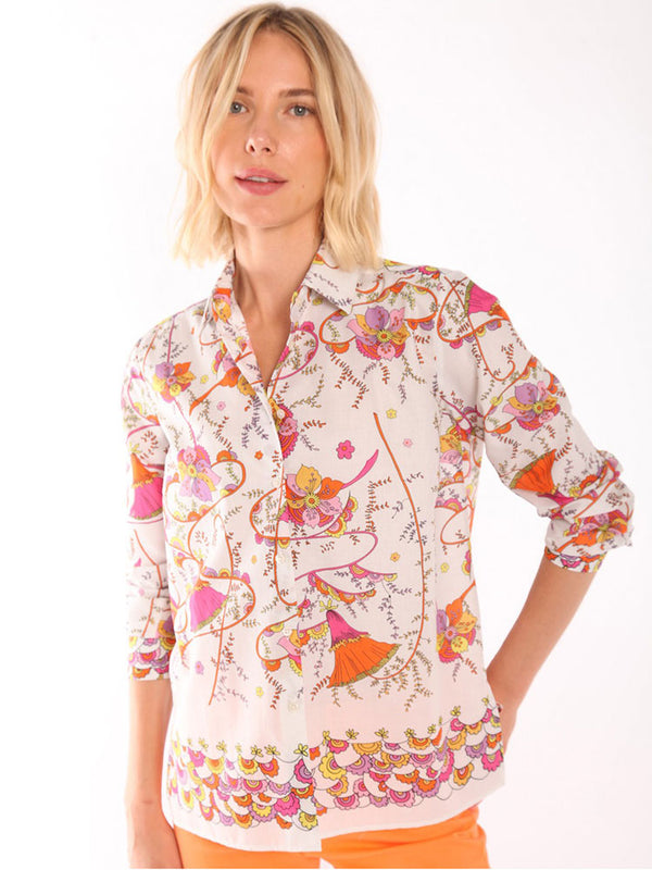 Vilagallo ANA Patterned Shirt Style Dress 31895 main image 0