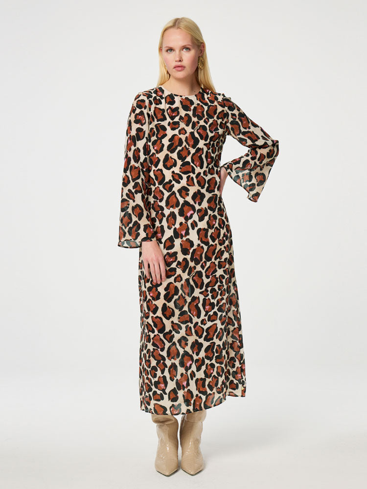 Fabienne Chapot Aurora Dress Leopard Queen