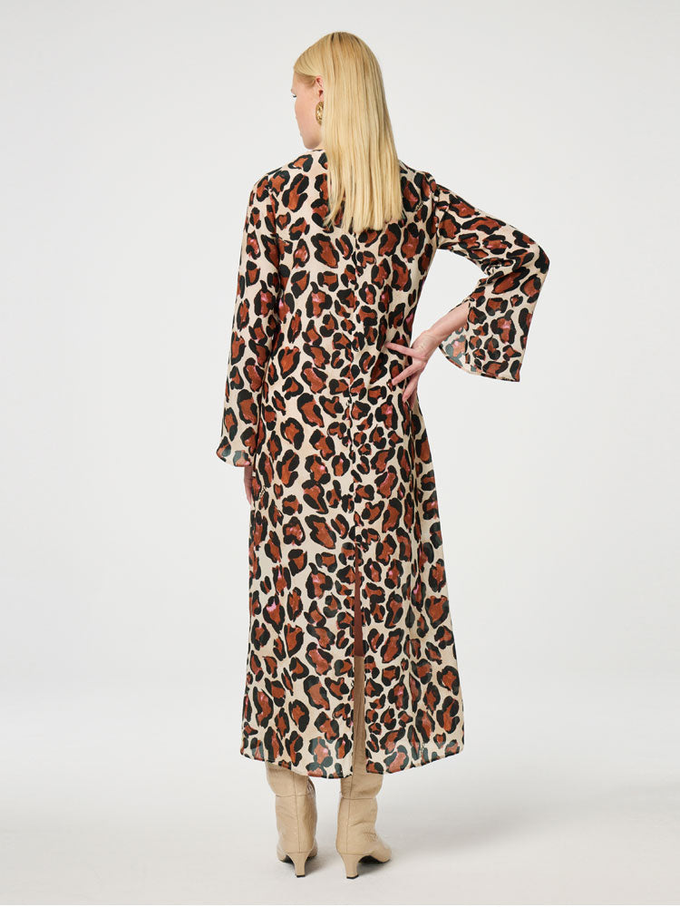 Fabienne Chapot Aurora Dress Leopard Queen