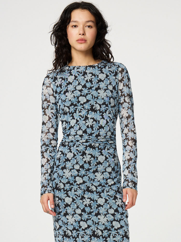 Fabienne Chapot Zila Dress Blue Freja