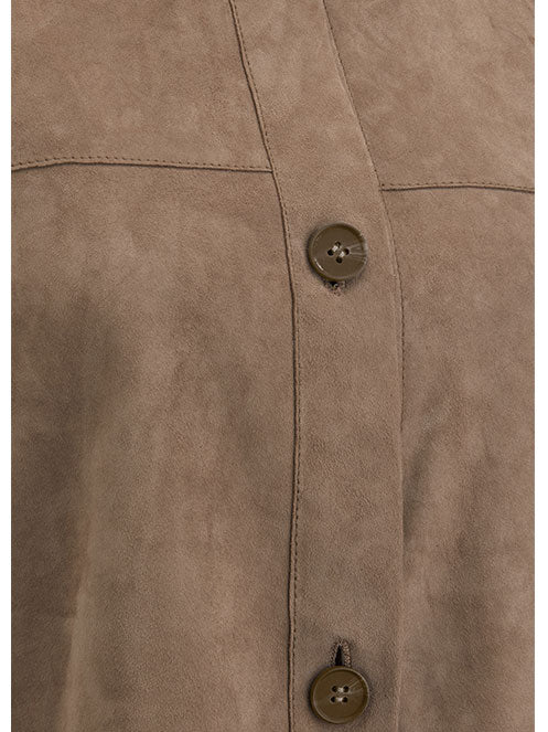 Riani Leather Jacket Coconut