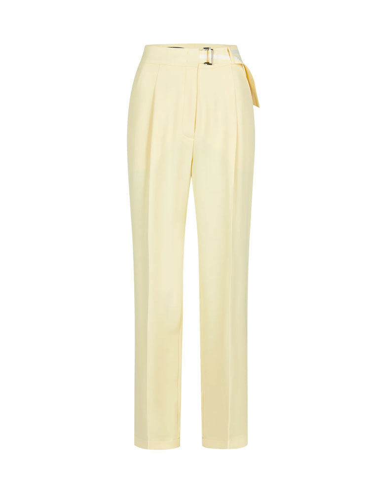 Marc Aurel Slim Fit Trousers Yellow