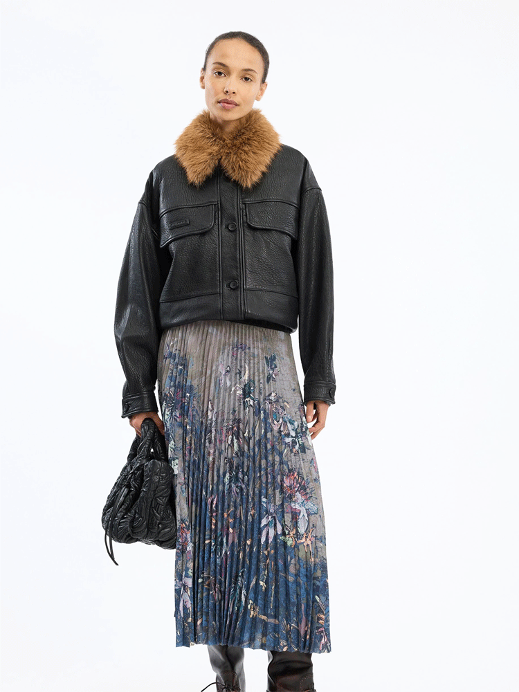 Munthe Charming Skirt Nature Print