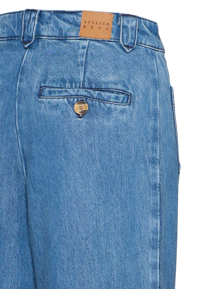 Atelier Rêve Irrisle Denim Trousers Blue