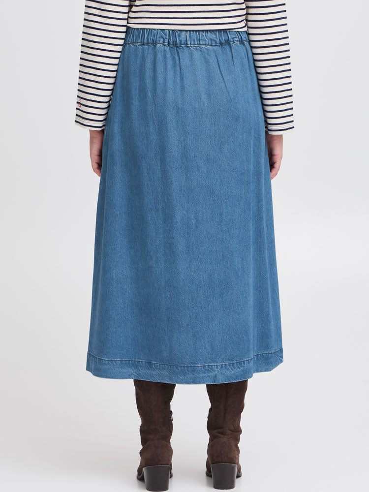 Atelier Rêve Irrisle Skirt Blue