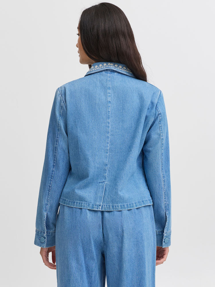 Atelier Rêve Irtawny Blazer Light Blue