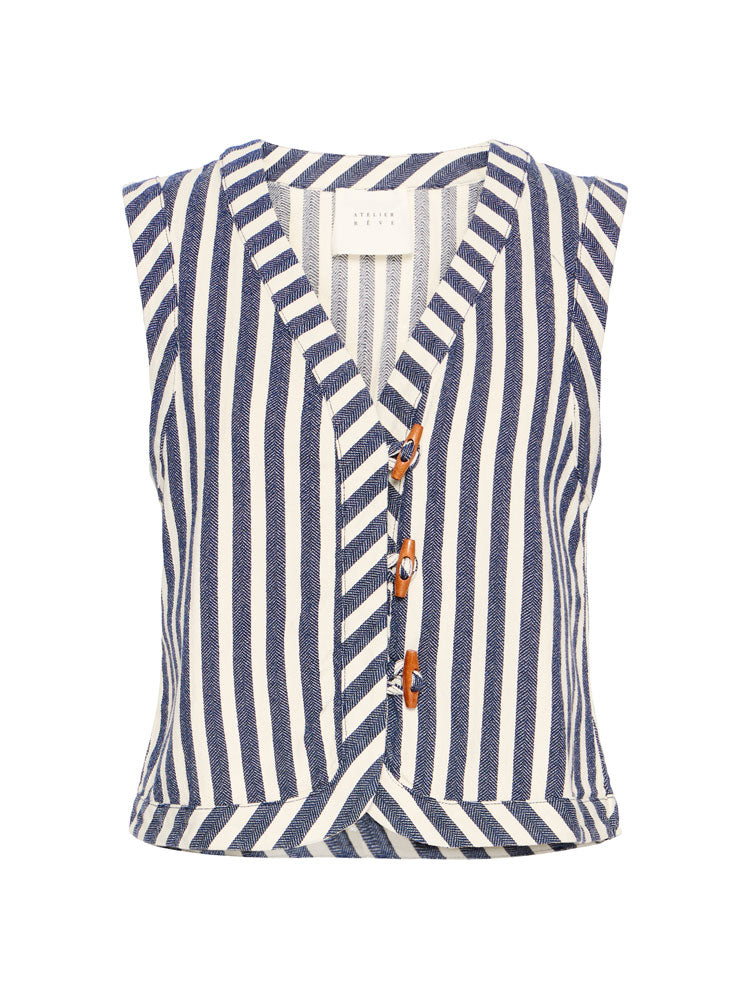 Atelier Rêve Irelise Waistcoat Sky Captain