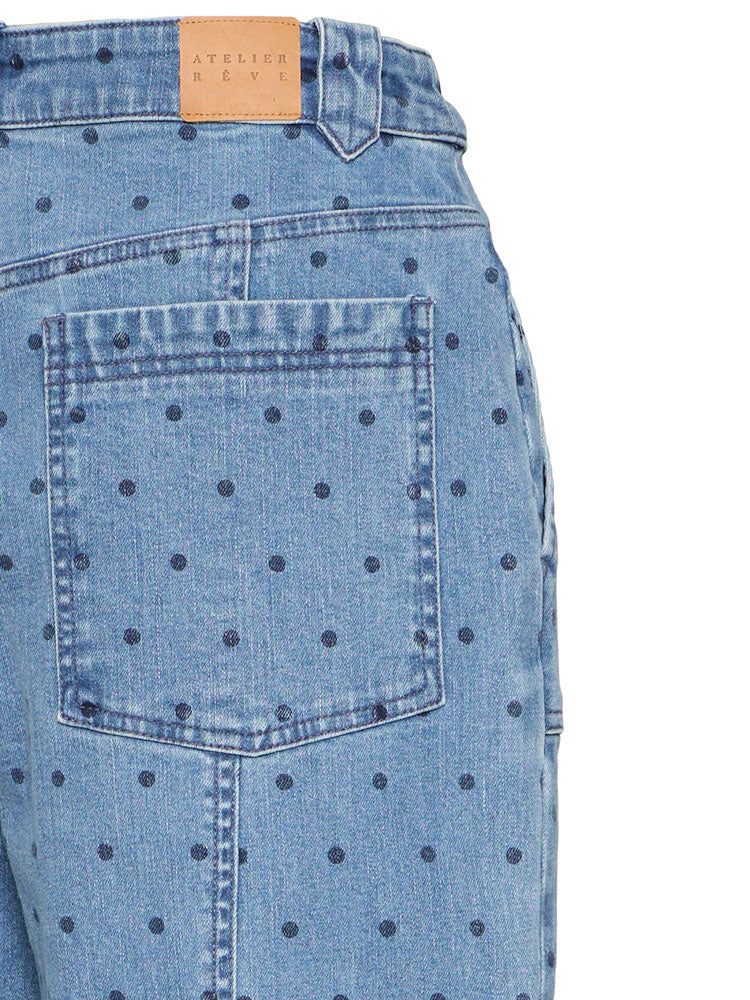 Atelier Reve Ircaroline Spotty Medium Blue Jeans