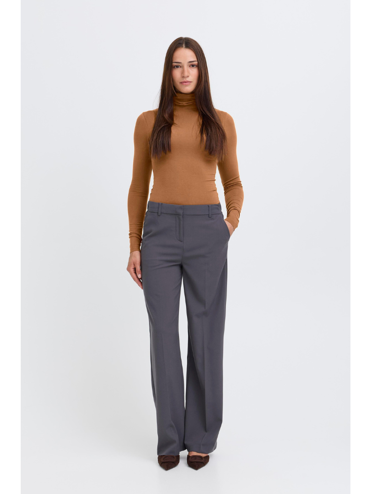 B Young Pamila Roll Neck Toffee