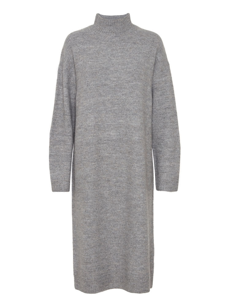 B Young ByOmuna Dress Mid Grey Melange