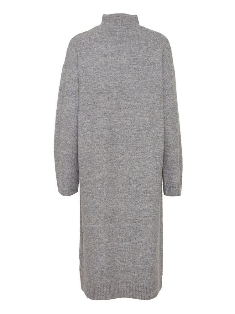 B Young ByOmuna Dress Mid Grey Melange