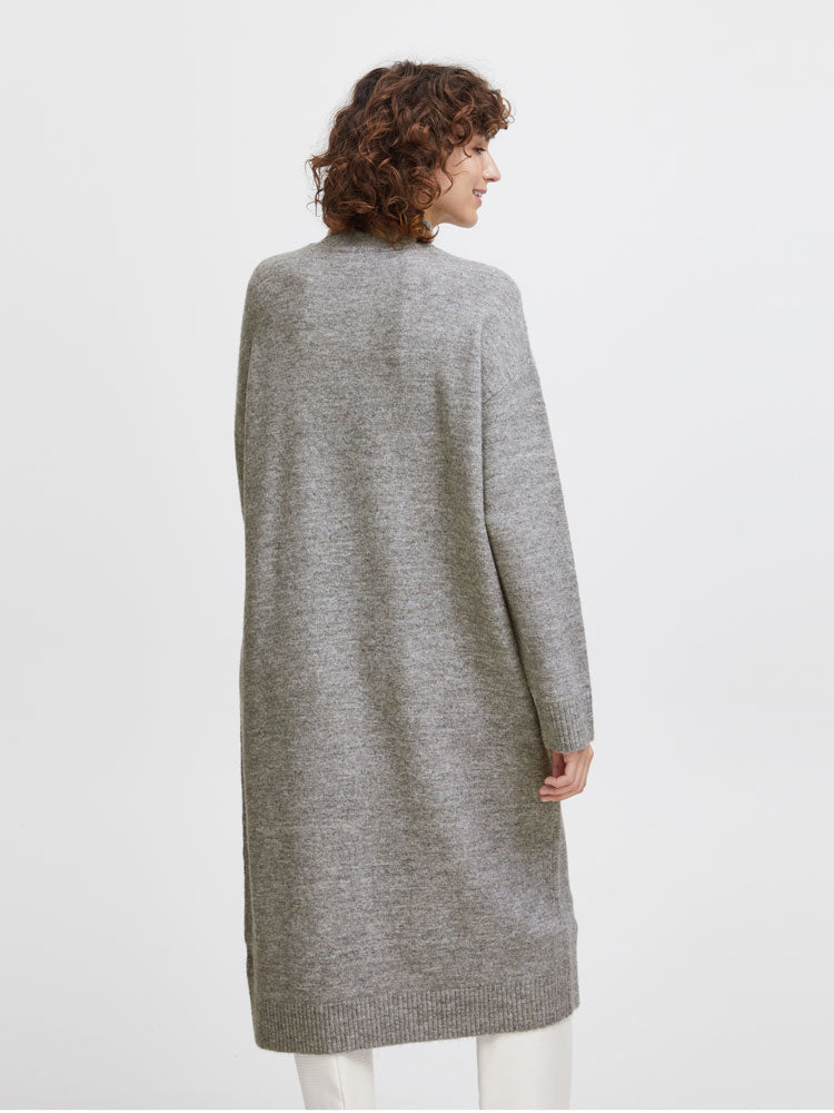 B Young ByOmuna Dress Mid Grey Melange