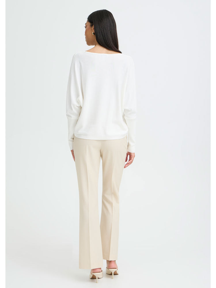 B Young ByMmorla Bat Jumper Marshmallow