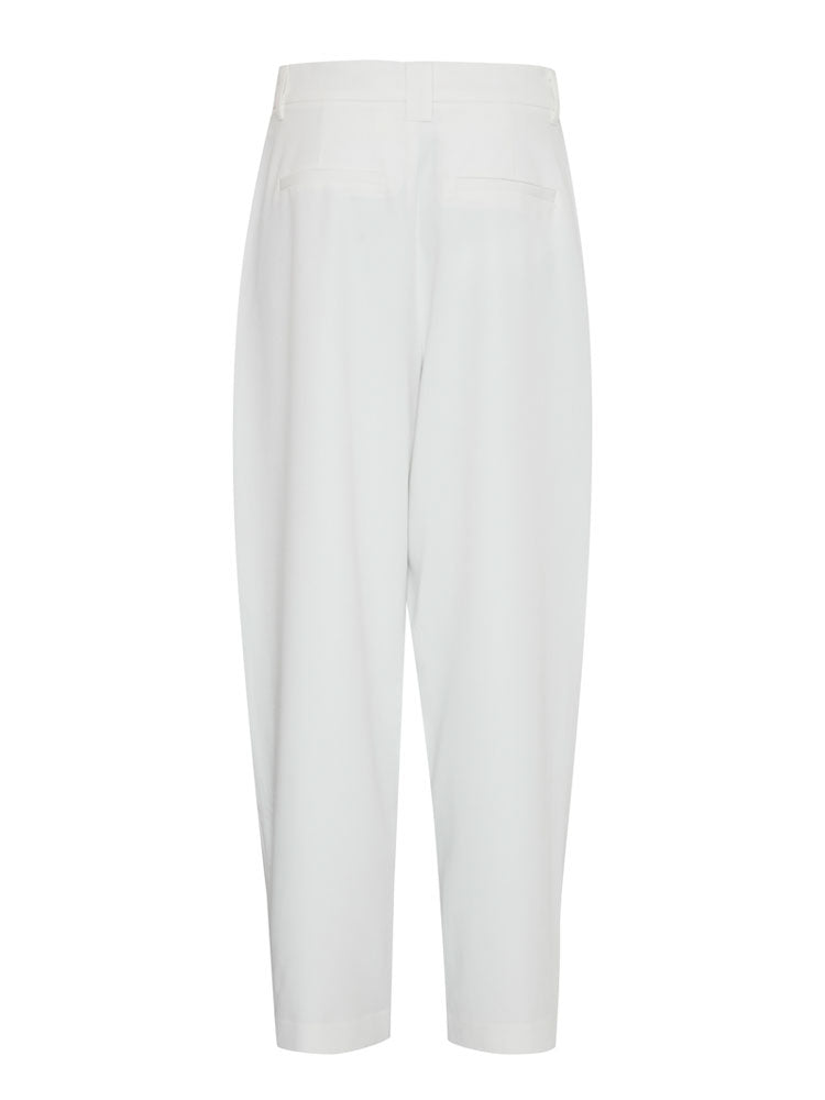B Young ByDeceri Button Trousers Marshmallow