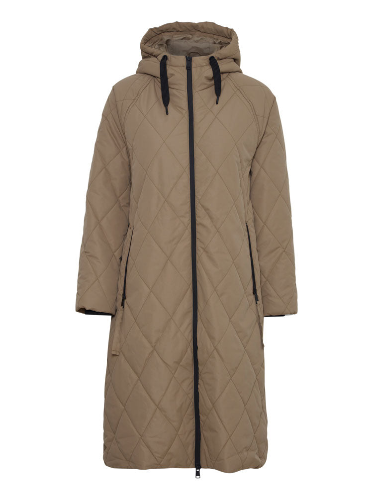 B Young ByBelis Coat Sepia Tint