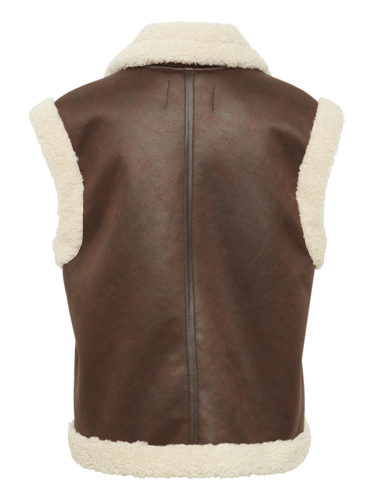 B Young ByAsanne Waistcoat Java Mix