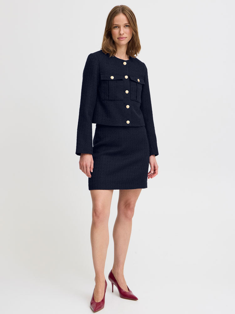 B Young ByEpia Blazer Navy