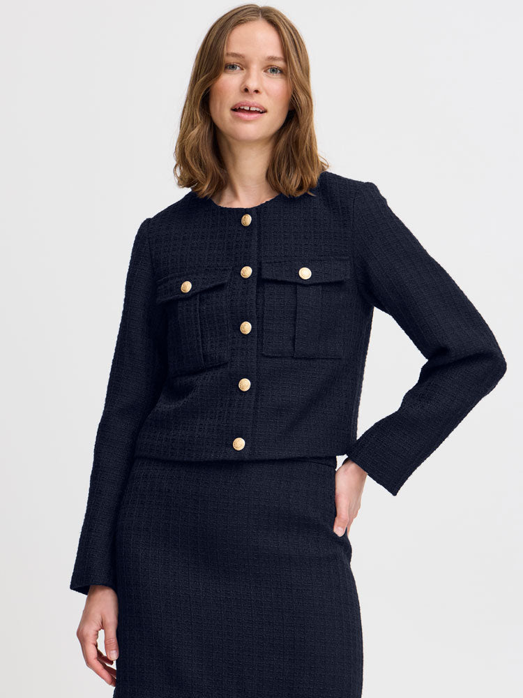 B Young ByEpia Blazer Navy