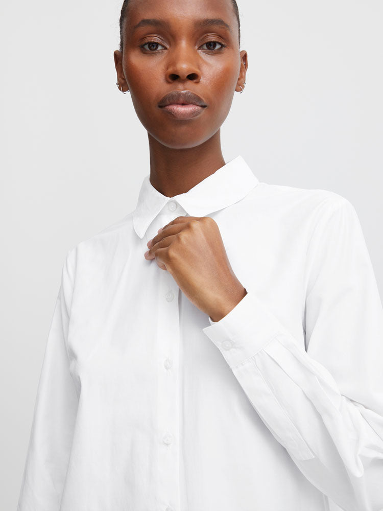 B Young ByHetila Shirt Optical White