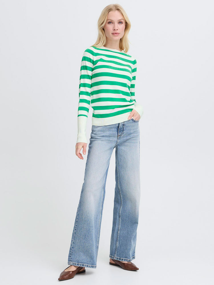 B Young ByMmorla Long Cuff Fine Knit Lepreechaun