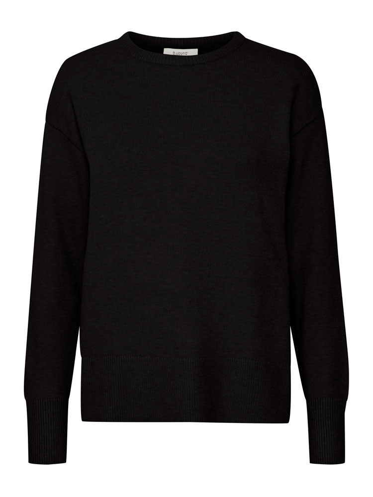 B Young ByNonina O-Neck Jumper Black