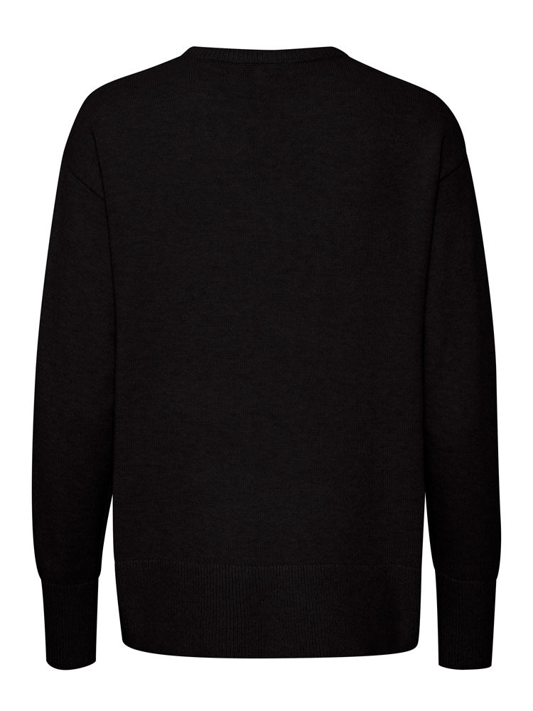 B Young ByNonina O-Neck Jumper Black