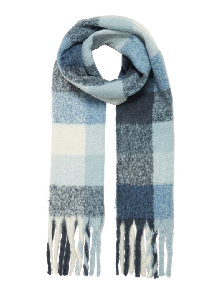 B Young Bawatti Scarf Blue Horizon Mix