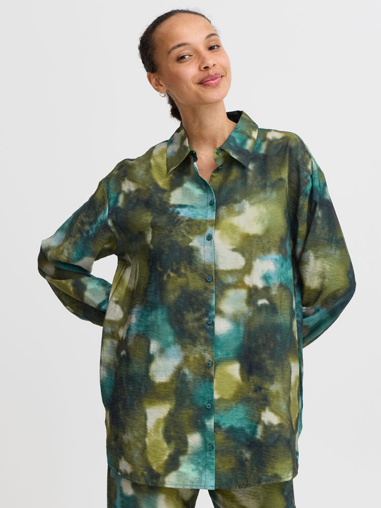 B Young ByIbine Shirt Green