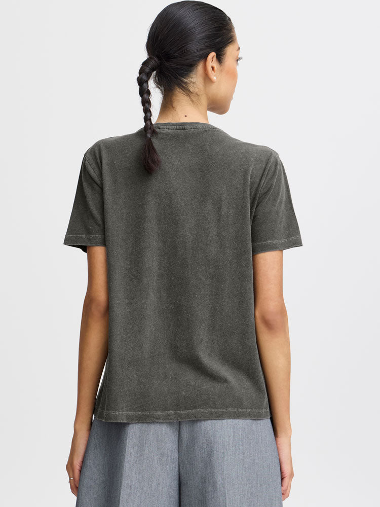 B Young ByRach T-Shirt Grey