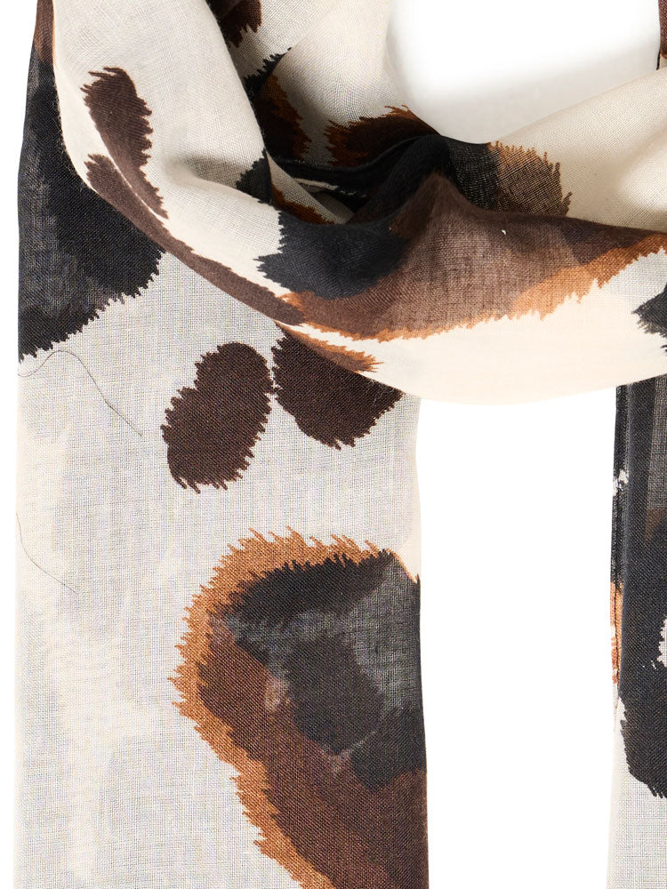 B Young ByWallam Scarf Cow Hide