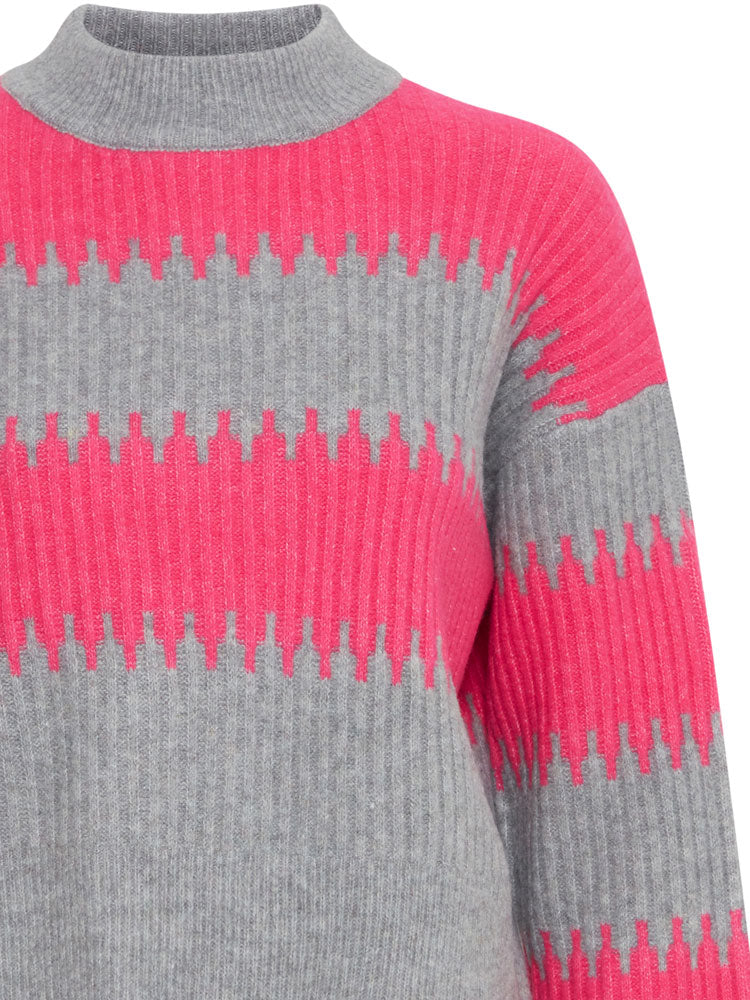 B Young ByMarbel Jumper Fuchsia