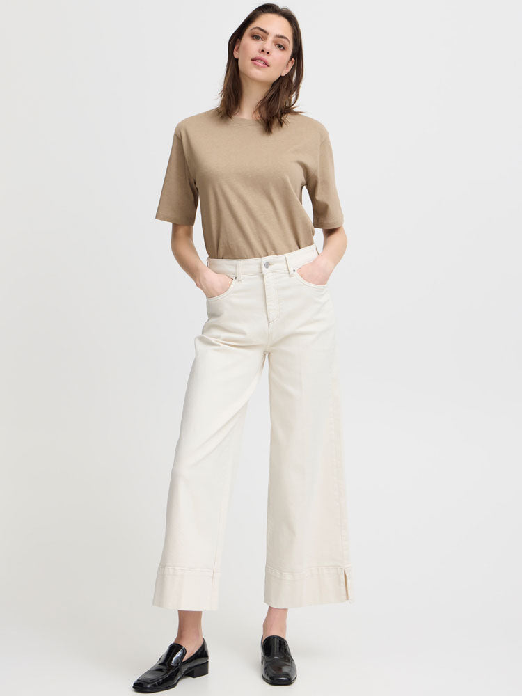 B Young ByLydia Wide Leg Jeans Birch