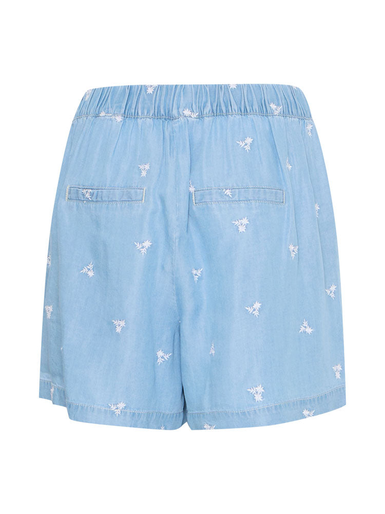 B Young ByKosmo Short Light Blue Denim