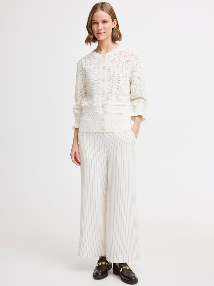 B Young ByNajo 3/4 Cardigan Birch