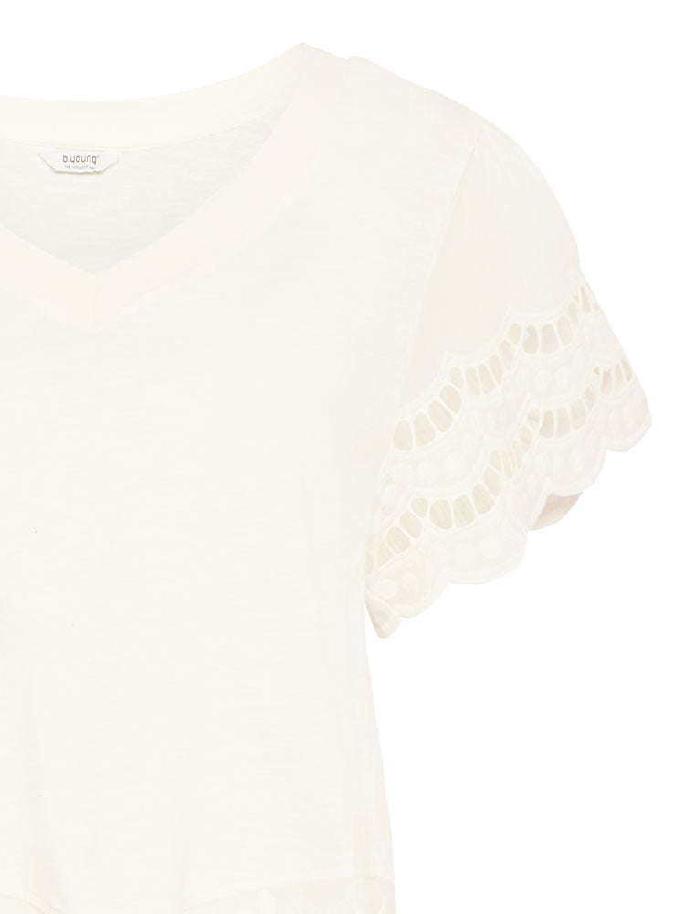 B Young ByPalora T-Shirt Marshmallow