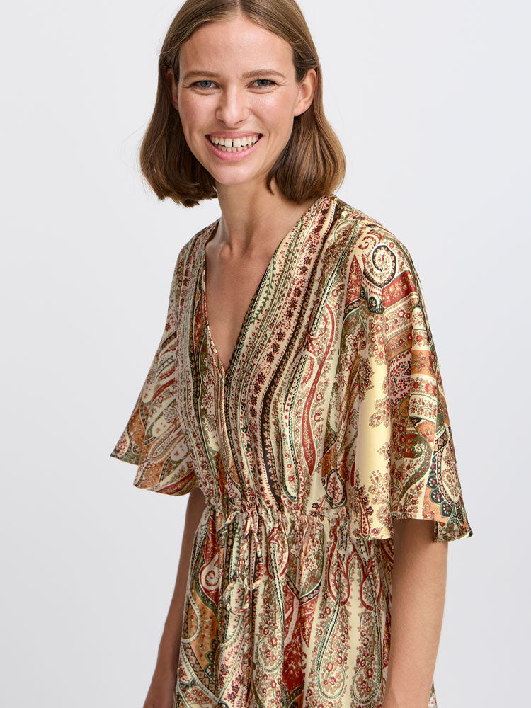B Young ByFarinela Dress Multi Paisley