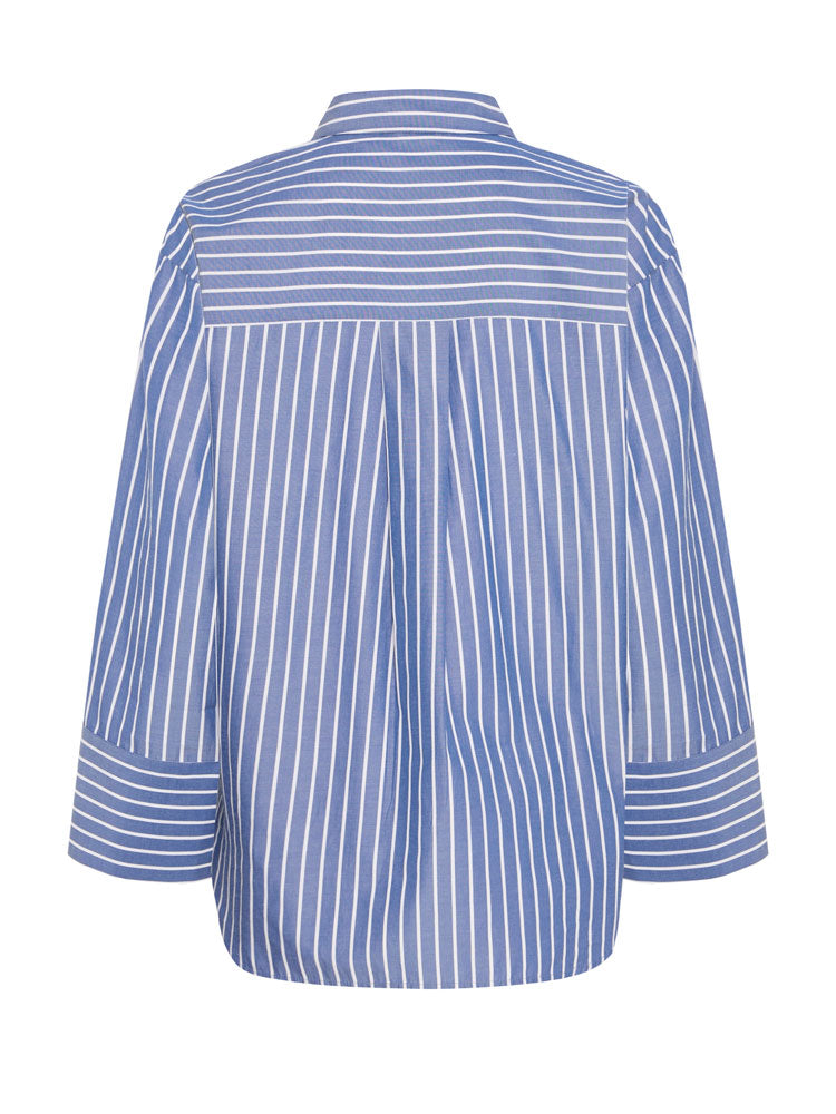 B Young ByFiras Flower Shirt Blue