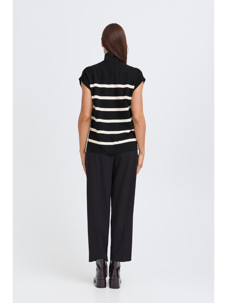 B Young ByMMorla Zipper Vest Black