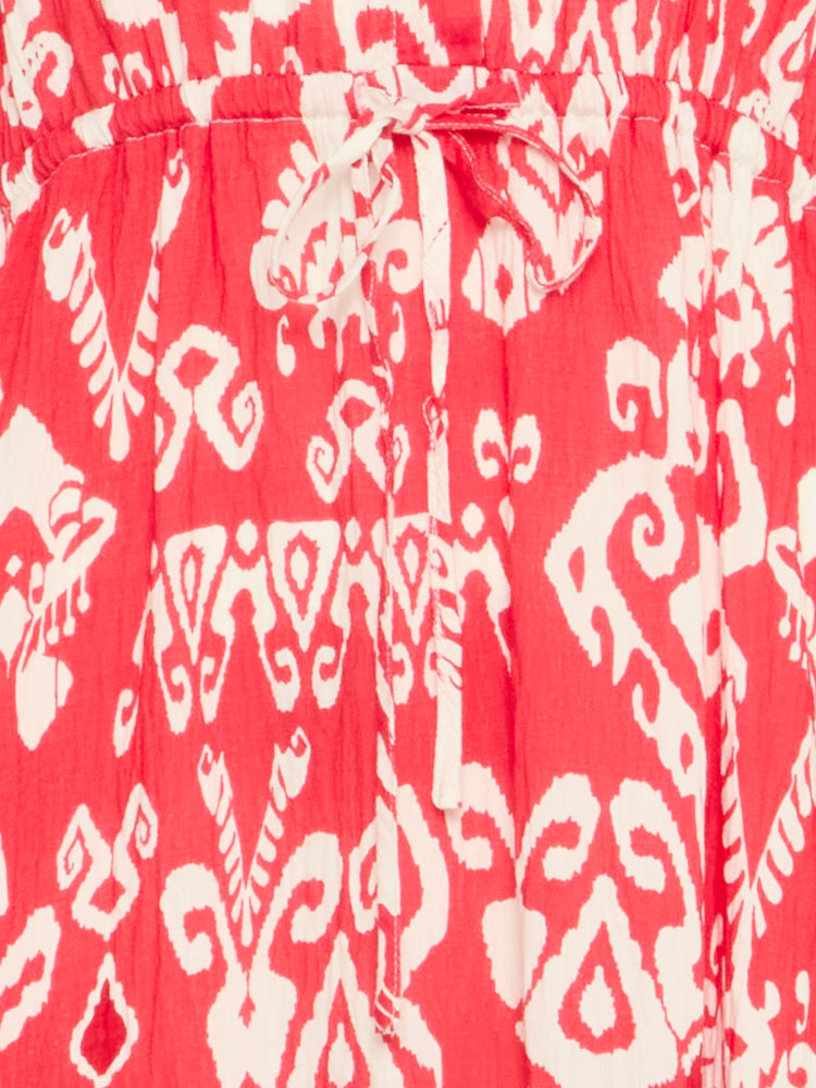 B Young ByJasmina Long Dress Flame Scarlet